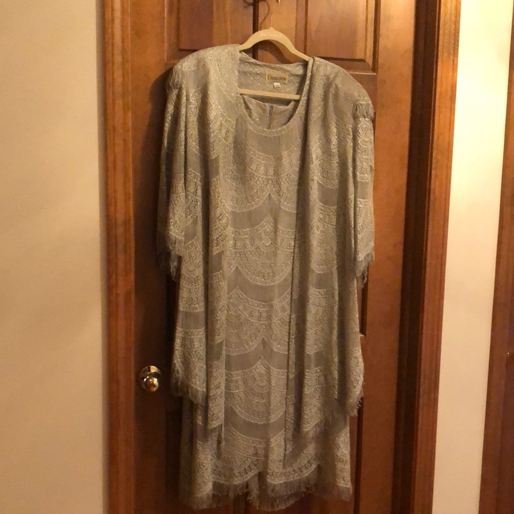 Vintage Gatsby/Downton Abbey1920’s-style Damianou 2-piece dress